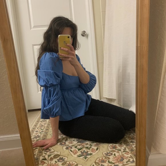 Reformation Top (BLUE) - Picture 1 of 4